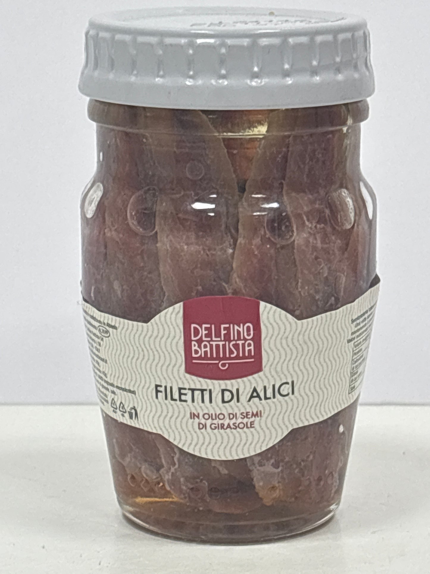 Filetti di alici vasetto da 80 g