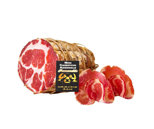 Capocollo nostrano, casertano suino trancio da 500 g