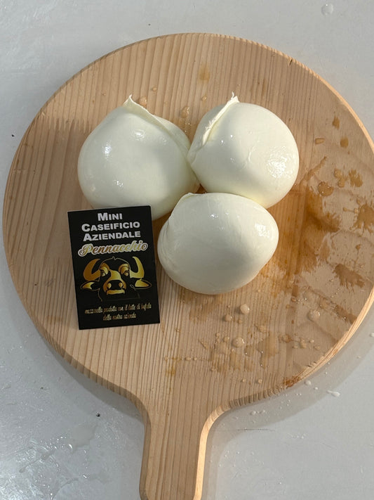 Mozzarella 100% di bufala porzione da 250gr