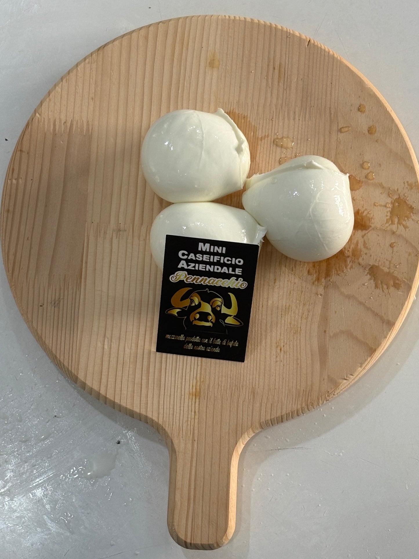 Mozzarella 100% di bufala porzione da 150 gr